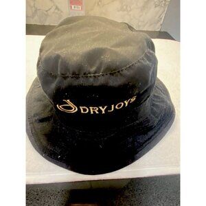 Dry Joy by FOOTJOY Golf Bucket Rain hat 100% Waterproof Size Large Black USA